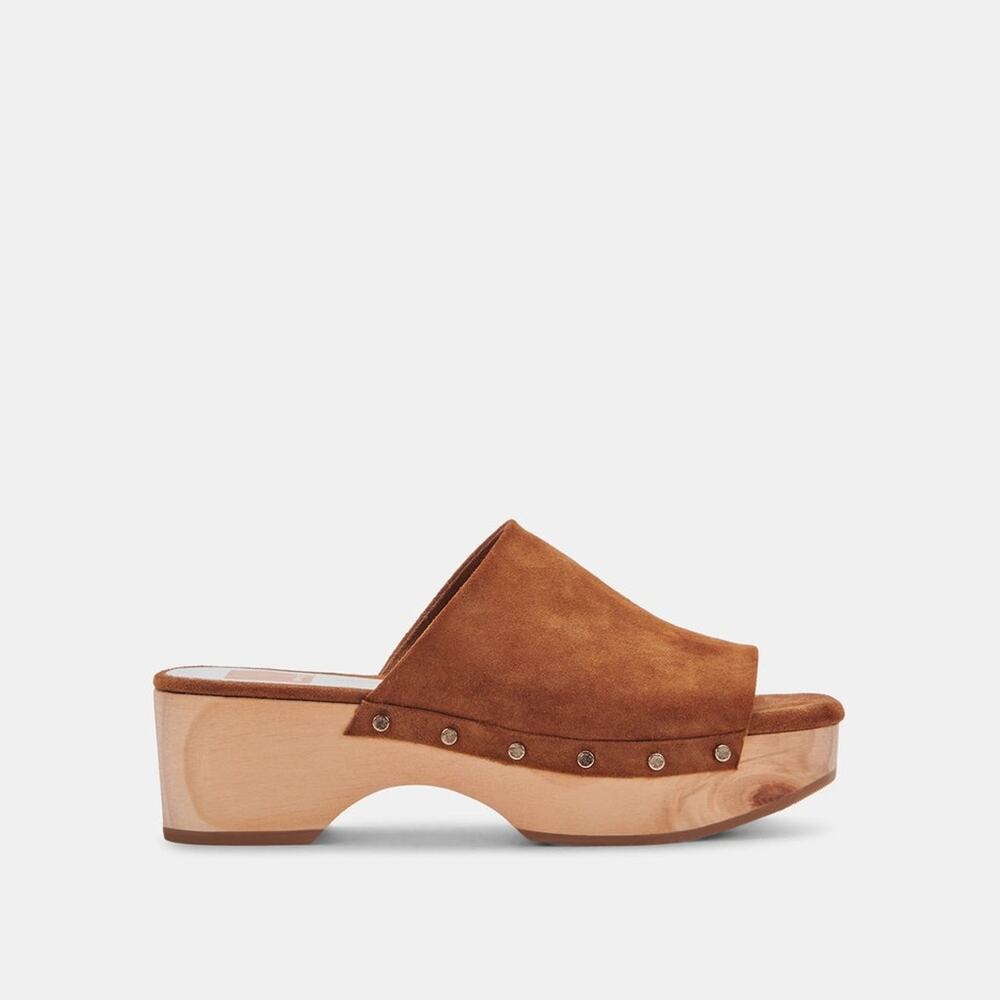 Dolce Vita Dorado Mules NWOB 8.5